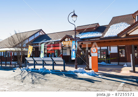 山梨県　河口湖駅 87255571