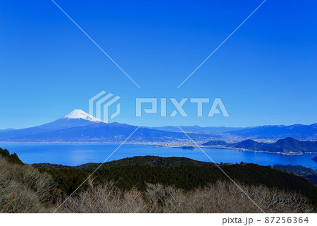 だるま山高原レストハウスからの眺望(静岡県伊豆市) だるま山高原レストハウスからの眺望(静岡県伊豆市) 87256364