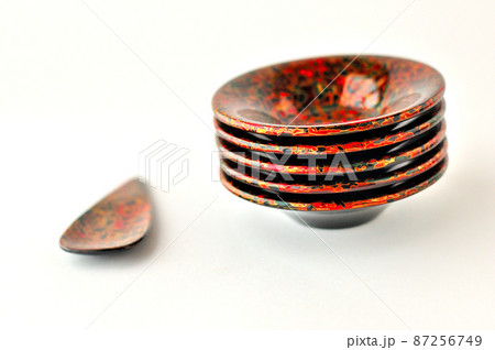 津軽塗の茶たく 津軽塗の茶たく 87256749