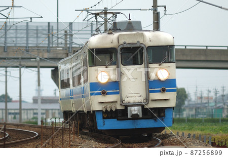 北陸本線　加賀笠間－美川　JR西日本　475系　A11編成（金沢） 87256899