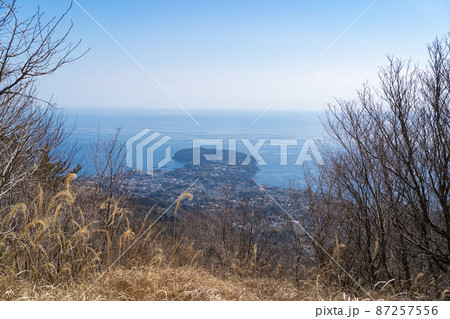 幕山の山頂から見た景色（幕山公園） 87257556
