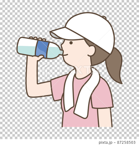 woman hydrating 87258503