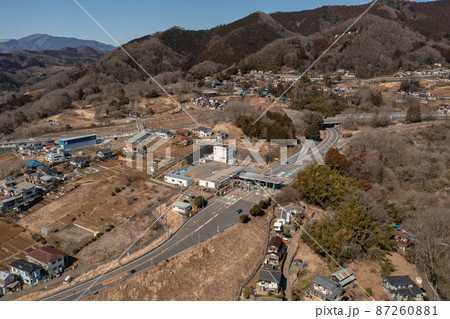 相模湖インターチェンジ 空撮 87260881