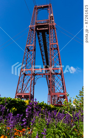 Bridge of Bizkaia. Getzo. Bizkaia. Basque Country. Spain Bridge of Bizkaia. Getzo. Bizkaia. Basque Country. Spain 87261625