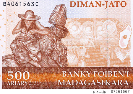 Artisan from old Malagasy money Artisan from old Malagasy money 87261667