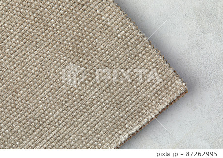 Fabric texture background wallpaper, beige natural shade Fabric texture background wallpaper, beige natural shade 87262995