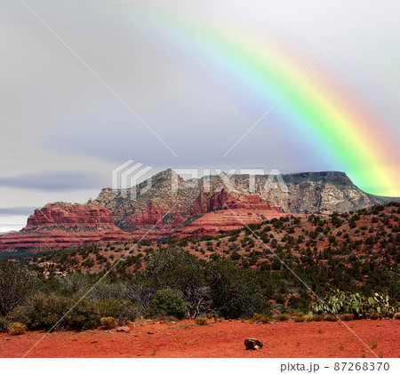 Rainbow Sedona Arizona Rainbow Sedona Arizona 87268370