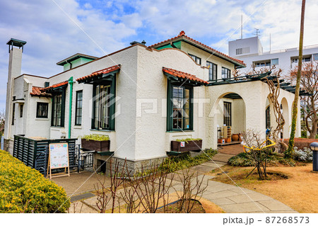 神奈川県　横浜市中区山手町にある港の見える丘公園　山手111番館 87268573