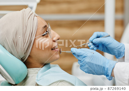 Dental Examination Side View Dental Examination Side View 87269140