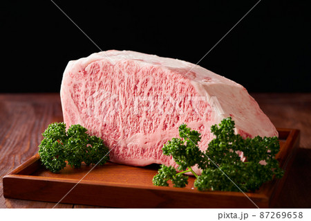 黒毛和牛ロースステーキ A5等級 黒毛和牛ロースステーキ A5等級 87269658