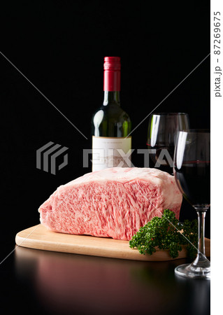 黒毛和牛ロースステーキ A5等級 黒毛和牛ロースステーキ A5等級 87269675
