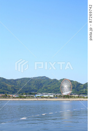 蒲郡市、ラグーナテンボスと三河湾の風景 87269742