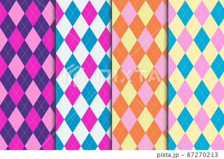 かわいいアーガイルセット1-4 87270213