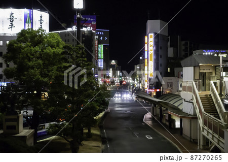 倉敷駅南口　倉敷中央通り　岡山県倉敷市 87270265