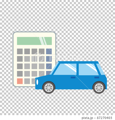 Car and Calculator Car and Calculator 87270403