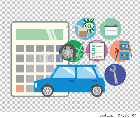 自動車と維持費 87270404
