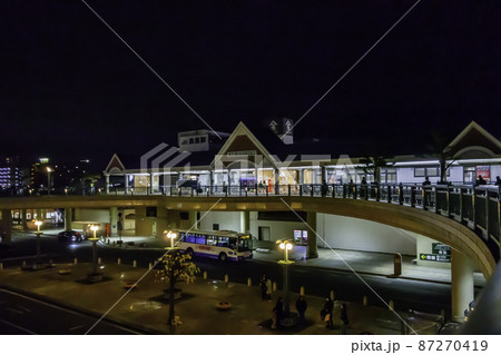 倉敷駅北口 駅前ロータリー 岡山県倉敷市 倉敷駅北口 駅前ロータリー 岡山県倉敷市 87270419