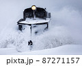 津軽鉄道キ101ラッセル車 87271157