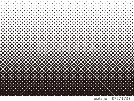 ハーフトーンドットグラデーション素材のイラスト素材