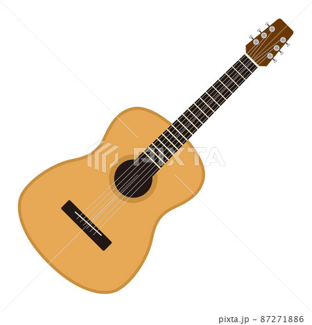 アコースティックギターのイラスト 87271886