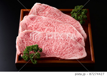 黒毛和牛ロースステーキ 黒毛和牛ロースステーキ 87274427