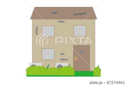 田舎の親から相続したボロボロの空き家をリフォームしようかどうしようか・・なイラスト 田舎の親から相続したボロボロの空き家をリフォームしようかどうしようか・・なイラスト 87274461