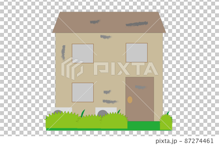 田舎の親から相続したボロボロの空き家をリフォームしようかどうしようか・・なイラスト 田舎の親から相続したボロボロの空き家をリフォームしようかどうしようか・・なイラスト 87274461