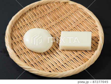 丸餅と角餅 丸餅と角餅 87277045