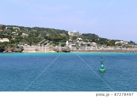 沖縄 今帰仁 運天港第3号灯浮標 沖縄 今帰仁 運天港第3号灯浮標 87278497