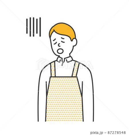 介護師男性の表情動作イラストまとめ 介護師男性の表情動作イラストまとめ 87278548