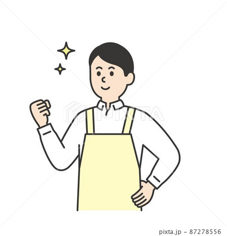 介護師男性の表情動作イラストまとめ 87278556