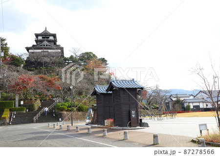 北陸唯一の現存天守が残る丸岡城 北陸唯一の現存天守が残る丸岡城 87278566