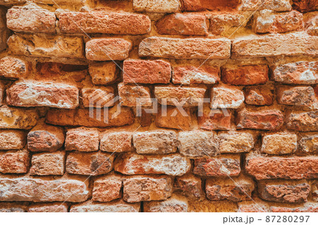 Brick wall structure of an old house Brick wall structure of an old house 87280297