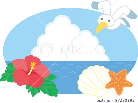 Print夏のイメージイラスト 87280395