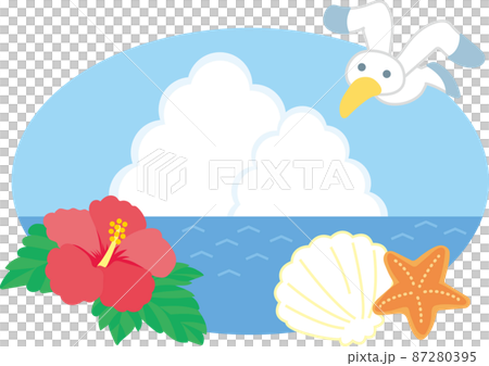 Print夏のイメージイラスト 87280395