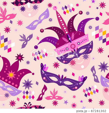 Carnival harlequin pattern 3 87281302