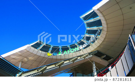 越谷レイクタウン駅とその周辺の風景（2022年2月撮影） 87281813