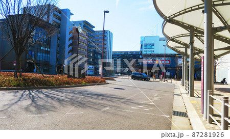 越谷レイクタウン駅とその周辺の風景（2022年2月撮影） 87281926
