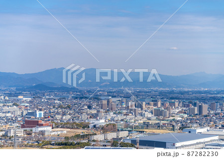 《佐賀県》朝日山公園から撮影（鳥栖市・久留米市・佐賀市） 87282230