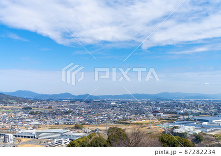 《佐賀県》朝日山公園から撮影(鳥栖市・久留米市・佐賀市) 《佐賀県》朝日山公園から撮影(鳥栖市・久留米市・佐賀市) 87282234