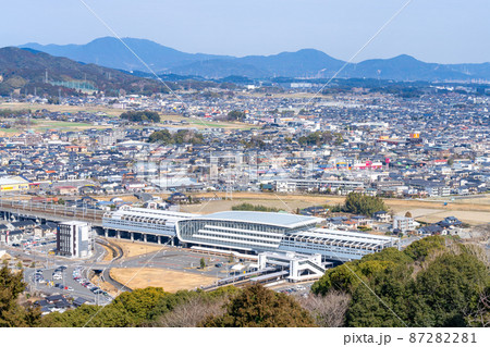 《佐賀県》朝日山公園から撮影(新鳥栖駅) 《佐賀県》朝日山公園から撮影(新鳥栖駅) 87282281