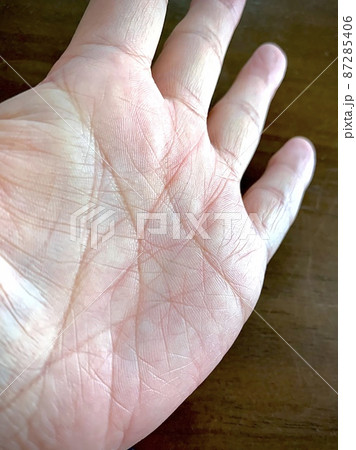 強運な手相と稀な手相 強運な手相と稀な手相 87285406
