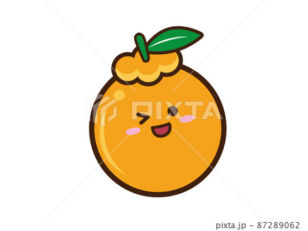 デコポン キャラクター　線あり 87289062