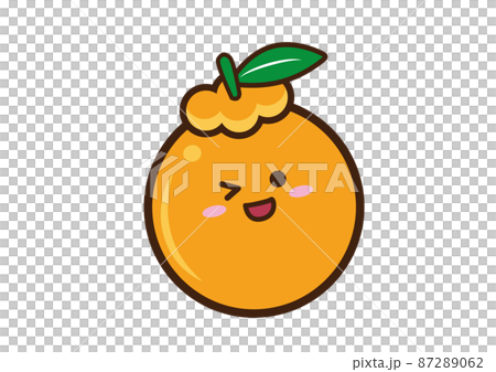 デコポン キャラクター　線あり 87289062