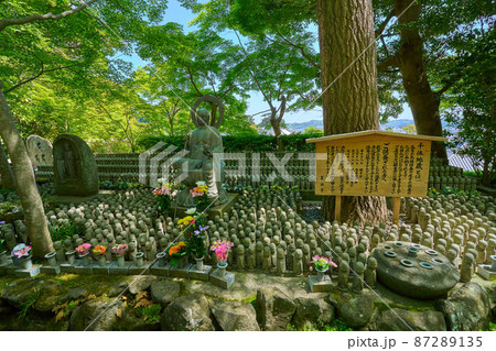 神奈川県鎌倉市長谷寺の千体地蔵 87289135