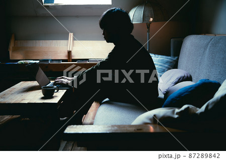 男性　ライフスタイル 87289842