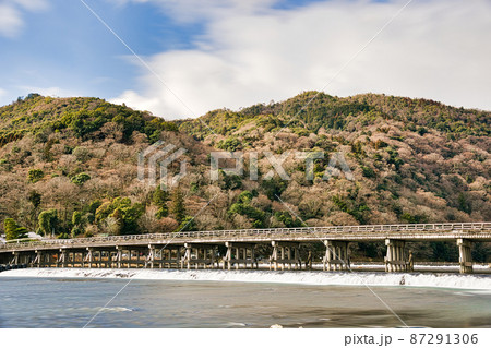 嵐山渡月橋 87291306
