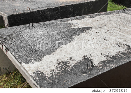 Tar Black Liquid Bitumen Waterproofing Concrete Structure Surface Coating Texture Industry Tar Black Liquid Bitumen Waterproofing Concrete Structure Surface Coating Texture Industry 87291315
