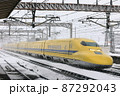 吹雪の中でも安全のために・・・ 87292043