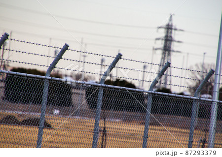 基地のフェンス 基地のフェンス 87293379